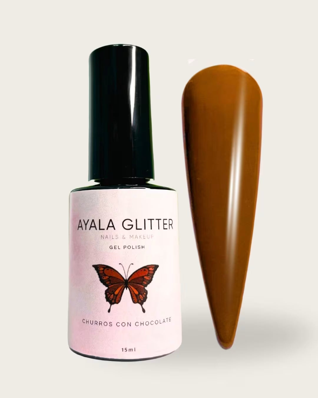 CHURROS CON CHOCOLATE  #0901 - Esmalte Permanente