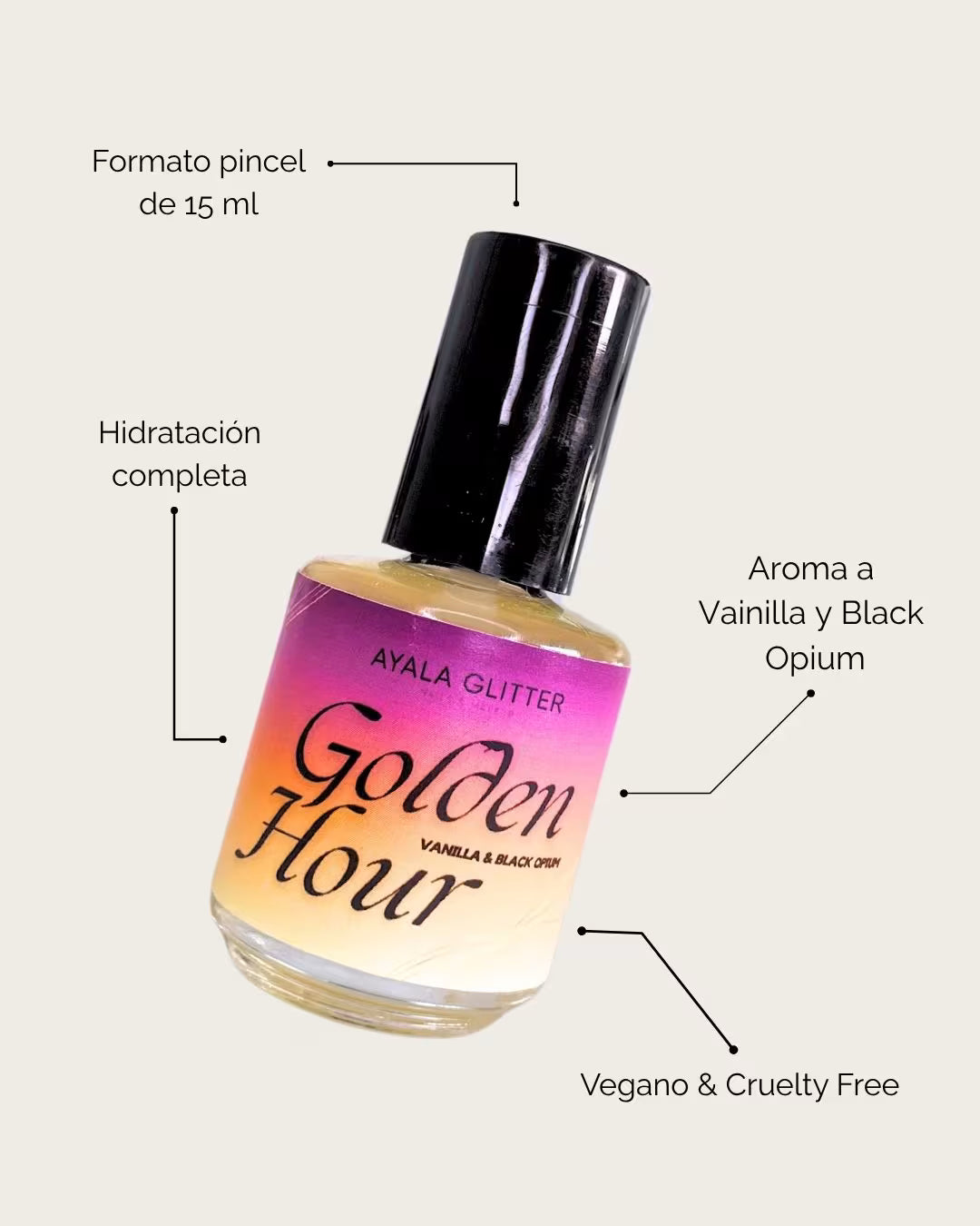 GOLDEN HOUR- Aceite de cutícula