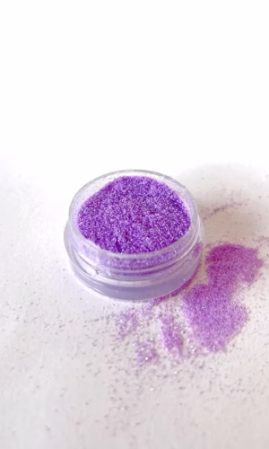 Glitter fino morado Sugar Purple para manicura