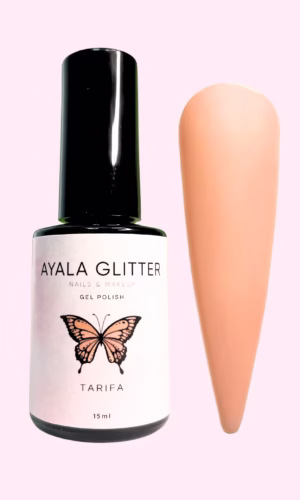 Esmalte permanente nude Tarifa Ayala Glitter