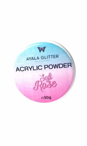 Polvo acrílico profesional SOFT ROSE para esculpido de uñas