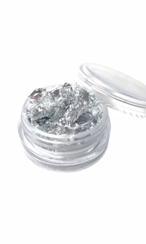 Láminas decorativas Pan de Plata para manicura brillante nailart