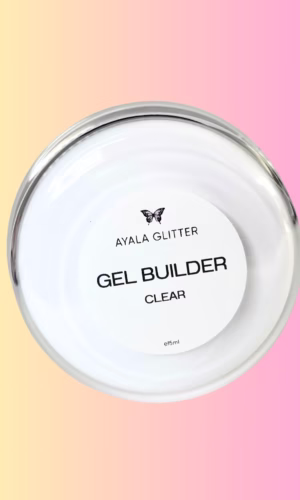 Gel Builder profesional CLEAR HEMA free para uñas