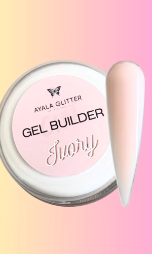 Gel builder Ivory Ayala Glitter